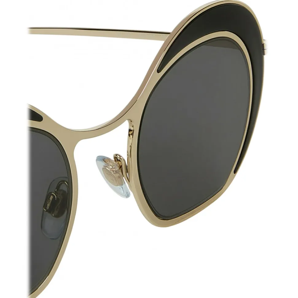 Giorgio Armani - Double Circle - Sunglasses with Double Circle Frame - Gold - Sunglasses - Giorgio Armani Eyewear - Avvenice