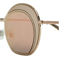 Giorgio Armani - Double Circle - Sunglasses with Double Circle Frame - Grey - Sunglasses - Giorgio Armani Eyewear - Avvenice