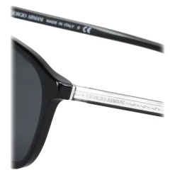 Giorgio Armani - Essential - Sunglasses with Round Frame - Grey - Sunglasses - Giorgio Armani Eyewear - Avvenice