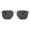 Giorgio Armani - Essential - Sunglasses with Metal Frame - Grey - Sunglasses - Giorgio Armani Eyewear - Avvenice