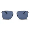 Giorgio Armani - Essential - Sunglasses with Metal Frame - Silver - Sunglasses - Giorgio Armani Eyewear - Avvenice