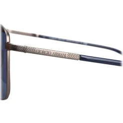 Giorgio Armani - Essential - Sunglasses with Metal Frame - Silver - Sunglasses - Giorgio Armani Eyewear - Avvenice