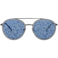 Giorgio Armani - Floral - Sunglasses with Floral Print Lenses - Blue - Sunglasses - Giorgio Armani Eyewear - Avvenice