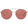 Giorgio Armani - Floral - Sunglasses with Floral Print Lenses - Rose - Sunglasses - Giorgio Armani Eyewear - Avvenice
