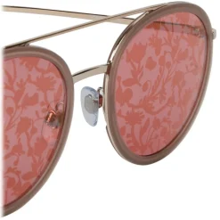 Giorgio Armani - Floral - Sunglasses with Floral Print Lenses - Rose - Sunglasses - Giorgio Armani Eyewear - Avvenice