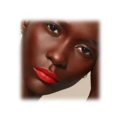 Giorgio Armani - Intense Lip Color Liquid Lips Collection - Velvet Effect Mat Liquid Lipstick Creamy - 306 - Ardent Red - Luxury - Avvenice