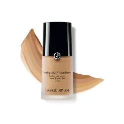 Giorgio Armani - Lasting Silk UV Foundation - Long-lasting Mat Effect Resistant to All Conditions - Luxury - Avvenice
