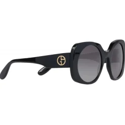 Giorgio Armani - Logo Application - Sunglasses with Logo Application - Grey - Sunglasses - Giorgio Armani Eyewear - Avvenice