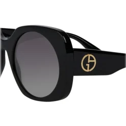 Giorgio Armani - Logo Application - Sunglasses with Logo Application - Grey - Sunglasses - Giorgio Armani Eyewear - Avvenice