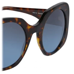 Giorgio Armani - Logo Application - Sunglasses with Logo Application - Blue - Sunglasses - Giorgio Armani Eyewear - Avvenice