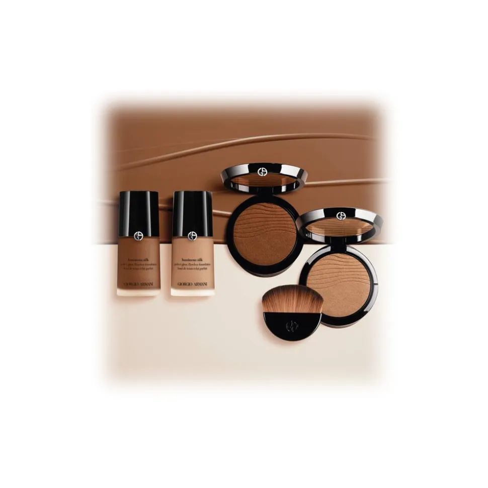 Giorgio Armani - Luminous Silk Glow Fusion Powder - A Light and Long-lasting Fixing Powder - Luxury - Avvenice