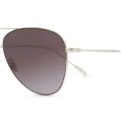 Giorgio Armani - Metal Pilot Frame Sunglasses with 18K Gold Plating - Brown - Sunglasses - Giorgio Armani Eyewear - Avvenice
