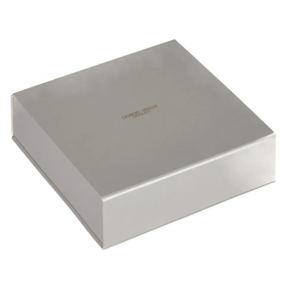 Giorgio Armani - Metal Pilot Frame Sunglasses with 18K Gold Plating - Brown - Sunglasses - Giorgio Armani Eyewear - Avvenice