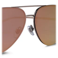 Giorgio Armani - Metal Pilot Frame Sunglasses - Silver - Sunglasses - Giorgio Armani Eyewear - Avvenice