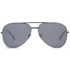 Giorgio Armani - Metal Pilot Frame Sunglasses - Black - Sunglasses - Giorgio Armani Eyewear - Avvenice
