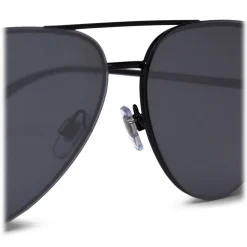Giorgio Armani - Metal Pilot Frame Sunglasses - Black - Sunglasses - Giorgio Armani Eyewear - Avvenice