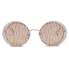 Giorgio Armani - Metal Round Oval Frame Sunglasses - Gold - Sunglasses - Giorgio Armani Eyewear - Avvenice