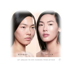 Giorgio Armani - My Armani To Go Tone-Up Cushion Dewy foundation - Anti-pollution and Anti-Aging Foundation with Hyaluronic Acid - Avvenice