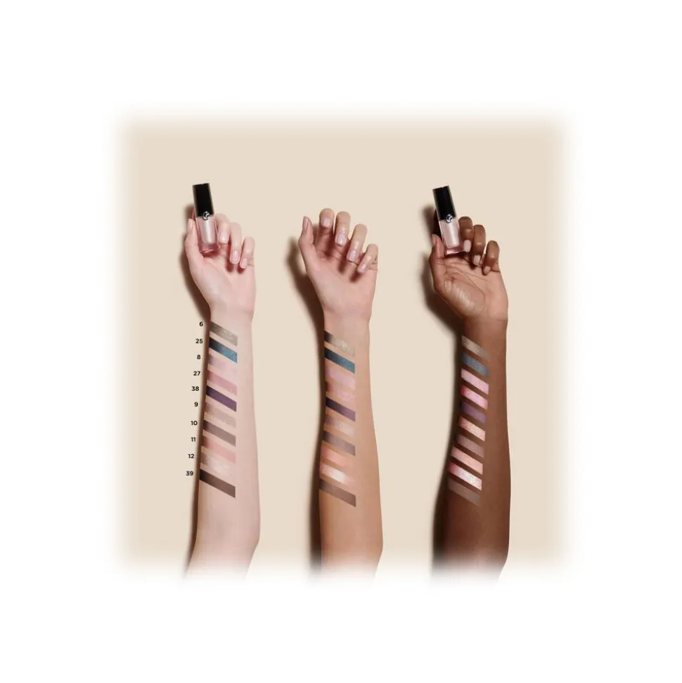 Giorgio Armani - Ombretto Eye Tint - Flawless Smudge-Proof - 9 - Cold Copper - Luxury - Avvenice