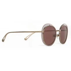 Giorgio Armani - Open Lenses Round Frame Sunglasses - Silver - Sunglasses - Giorgio Armani Eyewear - Avvenice