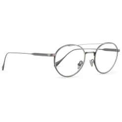 Giorgio Armani - Oval Optical Glasses - Gray – Optical Glasses - Giorgio Armani Eyewear - Avvenice