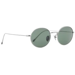 Giorgio Armani - Oval Sunglasses - Gray - Sunglasses - Giorgio Armani Eyewear - Avvenice