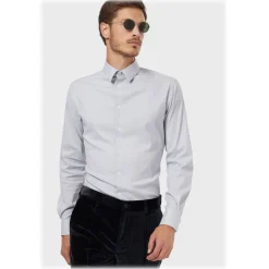 Giorgio Armani - Oval Sunglasses - Gray - Sunglasses - Giorgio Armani Eyewear - Avvenice