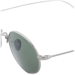 Giorgio Armani - Oval Sunglasses - Gray - Sunglasses - Giorgio Armani Eyewear - Avvenice