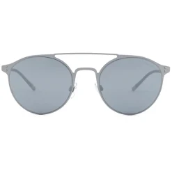 Giorgio Armani - Panthos Shape Sunglasses - Light Grey - Sunglasses - Giorgio Armani Eyewear - Avvenice