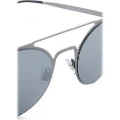 Giorgio Armani - Panthos Shape Sunglasses - Light Grey - Sunglasses - Giorgio Armani Eyewear - Avvenice