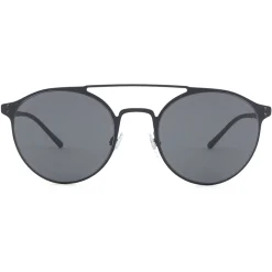 Giorgio Armani - Panthos Shape Sunglasses - Black - Sunglasses - Giorgio Armani Eyewear - Avvenice
