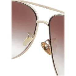 Giorgio Armani - Pilot Classic Sunglasses - Brown - Sunglasses - Giorgio Armani Eyewear - Avvenice
