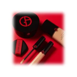 Giorgio Armani - Power Fabric Compact - Compact Foundation Extreme Hold, High Coverage Velvety Finsh Mat - Luxury - Avvenice