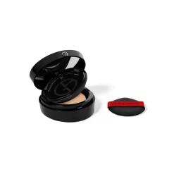 Giorgio Armani - Power Fabric Compact - Compact Foundation Extreme Hold, High Coverage Velvety Finsh Mat - Luxury - Avvenice