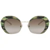 Giorgio Armani - Retrò - Metal Sunglasses with Gradient Lenses - Green - Sunglasses - Giorgio Armani Eyewear - Avvenice
