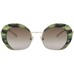 Giorgio Armani - Retrò - Metal Sunglasses with Gradient Lenses - Green - Sunglasses - Giorgio Armani Eyewear - Avvenice