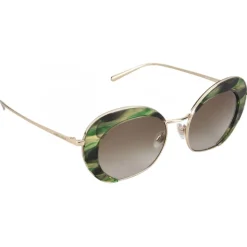 Giorgio Armani - Retrò - Metal Sunglasses with Gradient Lenses - Green - Sunglasses - Giorgio Armani Eyewear - Avvenice