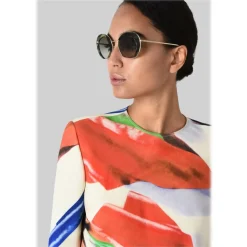 Giorgio Armani - Retrò - Metal Sunglasses with Gradient Lenses - Green - Sunglasses - Giorgio Armani Eyewear - Avvenice