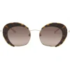 Giorgio Armani - Retrò - Metal Sunglasses with Animalier Lenses - Brown - Sunglasses - Giorgio Armani Eyewear - Avvenice