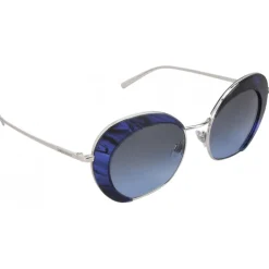 Giorgio Armani - Retrò - Metal Sunglasses with Degradè Lenses - Blue - Sunglasses - Giorgio Armani Eyewear - Avvenice