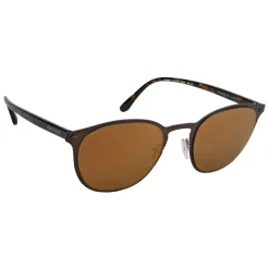 Giorgio Armani - Retrò - Metal Sunglasses with Metal Frame - Brown - Sunglasses - Giorgio Armani Eyewear - Avvenice