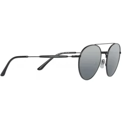 Giorgio Armani - Round Frame - Metal Round Frame Sunglasses - Dark Grey - Sunglasses - Giorgio Armani Eyewear - Avvenice