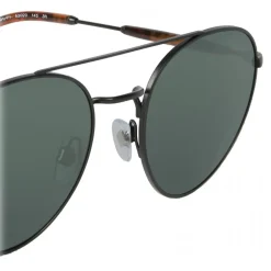 Giorgio Armani - Round Frame - Metal Round Frame Sunglasses - Black - Sunglasses - Giorgio Armani Eyewear - Avvenice