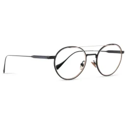 Giorgio Armani - Round Man Eyeglass - Black – Optical Glasses - Giorgio Armani Eyewear - Avvenice