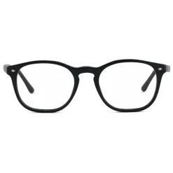 Giorgio Armani - Round Man Optical Glasses - Black – Optical Glasses - Giorgio Armani Eyewear - Avvenice
