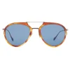 Giorgio Armani - Round Sunglasses - Brown - Sunglasses - Giorgio Armani Eyewear - Avvenice