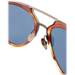 Giorgio Armani - Round Sunglasses - Brown - Sunglasses - Giorgio Armani Eyewear - Avvenice