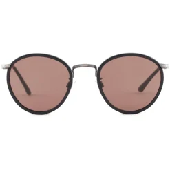 Giorgio Armani - Round Sunglasses - Black - Sunglasses - Giorgio Armani Eyewear - Avvenice