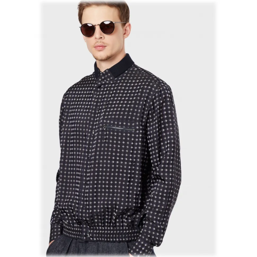 Giorgio Armani - Round Sunglasses - Black - Sunglasses - Giorgio Armani Eyewear - Avvenice