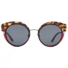 Giorgio Armani - Round Sunglasses - Dark Brown - Sunglasses - Giorgio Armani Eyewear - Avvenice